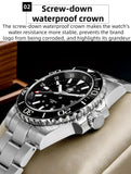 Luxury Brand High Quality Men's Automatic Sapphire Green BGW9 Luminous Waterproof 20Bar Mechanical Diver Watch ﻿