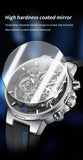 PLAYBOY Fashion Top Brand Luxury Silicone Sport Watch Quartz Date Waterproof Wristwatch Chronograph Mens Watches