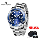 Luxury Brand Top Luxury Gold Automatic Mechanical Wrist Watch Men - Stainless Steel Waterproof New Men's Watches