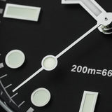 Sweep Second Movement Sapphire Crystal 20 Bar Waterproof  Luminous Watches