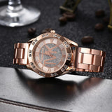 New European Fashion Luxury Brand Quartz Casual Stainless Steel Ladies Watches with CZ Crystals - Ideal Gifts - The Jewellery Supermarket