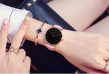 Top Brand Elegant Fashion Simple Low Price Quartz Movement Leather Strap Women Analog Waterproof Wristwatches