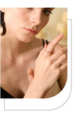 18K Gold Plated Exquisite Minimalist AAA Cubic Zirconia Diamonds Stainless Steel Ring