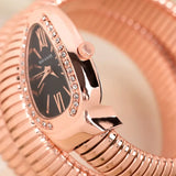 Awesome Unique Design Cross-Border Snake Shape Women's Fashion Watch - Creative Quartz Bracelet Watch
