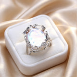 Selection Jewellery Pieces of Real Big Baroque Pearl Silver Gold Colour Rings