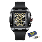 Big Dial Top Luxury Brand Sport Waterproof Chronograph Quartz Clock Automatic Date Mens Hipster Watches