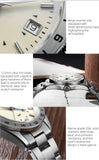 NEW Luxury Brand 38mm Stainless Steel GMT Movement Sapphire Glass 20Bar Waterproof AD2063 Diver Quartz Watches