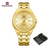 New Arrival Brand Luxury Waterproof Stainless Steel Business Quartz Sport Luminous Date Clock Men Wristwatches