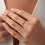 Remarkable GRA Certified Full Moissanite Diamonds Engagement Wedding Ladies Rings 925 Sterling Silver Fine Jewellery