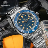 200M Water Resistant Luminous Ceramic Bezel 316L Steel Quartz Mens Dive Watch