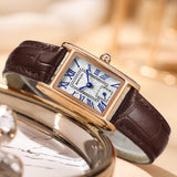 Luxury Design Rectangular Quartz Ladies Watches Creative Waterproof Wristwatches for Women - Ideal Gifts