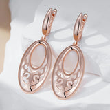 14K Gold Filled Unique Flower Ethnic Earrings High Quality Fine Boho Jewellery