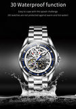 Luxury High Quality Top Brand Stainless Steel Automatic Mechanical Original Fashion Business Watches for Men