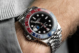 TOP BRAND DESIGN 40MM GMT Luxury NH34 Automatic Stainless Steel Waterproof Men Mechanical Wristwatch