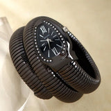 Awesome Unique Design Cross-Border Snake Shape Women's Fashion Watch - Creative Quartz Bracelet Watch