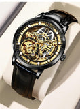 High Quality Luxury Top Brand Automatic Mechanical Fashion Trend Design Original Waterproof Mens Watch