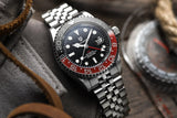 Luxury Design V3 Version GMT Watches Men's Luxury Sapphire Automatic Mechanical Stainless Steel Waterproof Watch