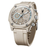 Top Brand Trend Quartz  Business Men's Watches - Original Silicone StrapWaterproof Calendar Multifunction Watches