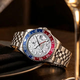 Top Brand 40mm Mechanical Watch Sapphire Glass 100M Waterproof Automatic Wristwatch