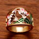 Slection of Multicolour Handmade Charm High Luxury Rings Fashion Jewellery