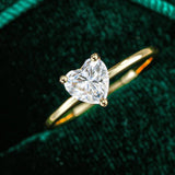 Terrific 1Carat Princess Cut Moissanite Solitaire Diamond Rings Silver 18K Gold Plated Wedding Engagement Jewellery