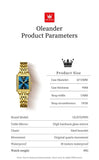 Elegant Women's Watch - Top Fashion Business Waterproof Stainless Steel Zircon Diamonds Luxury Quartz Watches