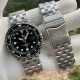 Automatic Dive Stainless Steel 300m Water Resistant Ceramic Bezel Sport Tuna Watch