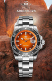 Top Brand Popular Quartz 200M Waterproof Super Luminous Luxury AD2089 Stainless Steel Silicone Strap Wristwatches