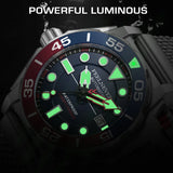 Top Brand Luxury Automatic Watch For Men - Military Waterproof Men's Mechanical Fashion Business Wristwatches