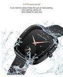 Fashionable Minimalist Style Elegant Ladie's Quartz Wristwatch Wine Barrel Rose Gold or Black Oval Women's Watches
