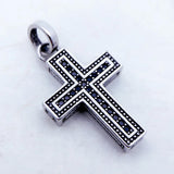 New Arrival Black Cross Vintage Unisex Jewellery - 925 Sterling Silver Christian Pendant Gift For Women and Men