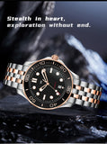 Miyota 8215 Waterproof Business Casual Sapphire Automatic Mechanical Watch