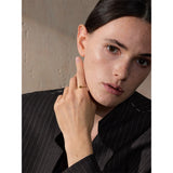 18K Gold Plated Popular Stainless Steel Metal Cast Small Flower Fashion Ring