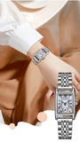 Luxury Design Rectangular Quartz Ladies Watches Creative Waterproof Wristwatches for Women - Ideal Gifts