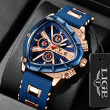 Top Fashion Triangle Chronograph Military Sport Army Mens Watches Luxury Waterproof Quartz Wristwatches