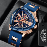 Top Brand Fashion Triangle Chronograph Military Wristwatches - Sport Army Luxury Waterproof Quartz Mens Watches