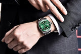 Popular Brand Waterproof Mechanical Automatic Men's Stainless Steel Sapphire Glass Writwatches - Best Gift