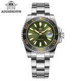 Super Stainless Steel Men 2115 Quartz Watches - Luxury 100m Waterproof Ceramic Bezel  Writwatches for Men