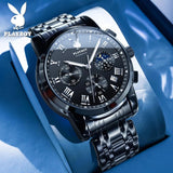 Best Selling Fashion Luxury Top Brand Quartz Watch Original Stainless Steel Multifunction Waterproof WristWatches