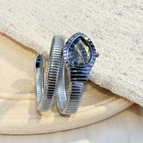 Fashion Selection Snake-Shape Elastic Bracelet Creative Quartz Watch