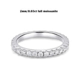 2.6cttw Princess Cut VVS1 D Colour Solitaire Moissanite Diamond Silver Engagement Ring