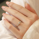 Terrific GRA Certified Round Classic Six Claws Moissanite Engagement Wedding Rings Sterling Silver Fine Jewellery