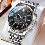 Luxury Brand Stainless Steel Waterproof Business Fashion Trendy High Quality Watches for Men