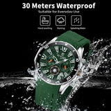 Famous Brand VIP New Design Fashion Quartz Waterproof Chronograph Luminous Sport Watches for Men - The Jewellery Supermarket