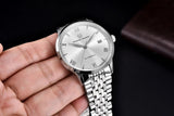 New Luxury Brand Mechanical Automatic Sapphire Glass Stainless Steel 10Bar Waterproof Watches For Men - The Jewellery Supermarket