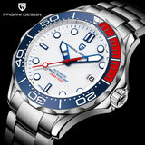 New Top Brand Men's Watch 007 Commander Luxury Mechanical 100m Waterproof Calendar Japan NH35 Men's Wristwatches
