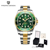 Popular Brand Waterproof Mechanical Automatic Men's Stainless Steel Sapphire Glass Writwatches - Best Gift