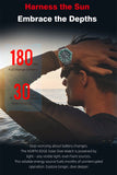 Solar Dive Luxury Quartz 316L Stainless Steel 300M Waterproof Diving Sport Watches