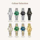 Top Brand Best Selling Fashion Trendy Original Stainless Steel Waterproof Luminous Calendar Quartz Women WristWatches