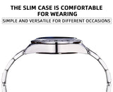 Top Brand Business Stainless Steel Quartz Watches, Luxury Super Luminous 20Bar Diving Wristwatches Best Gift for Men